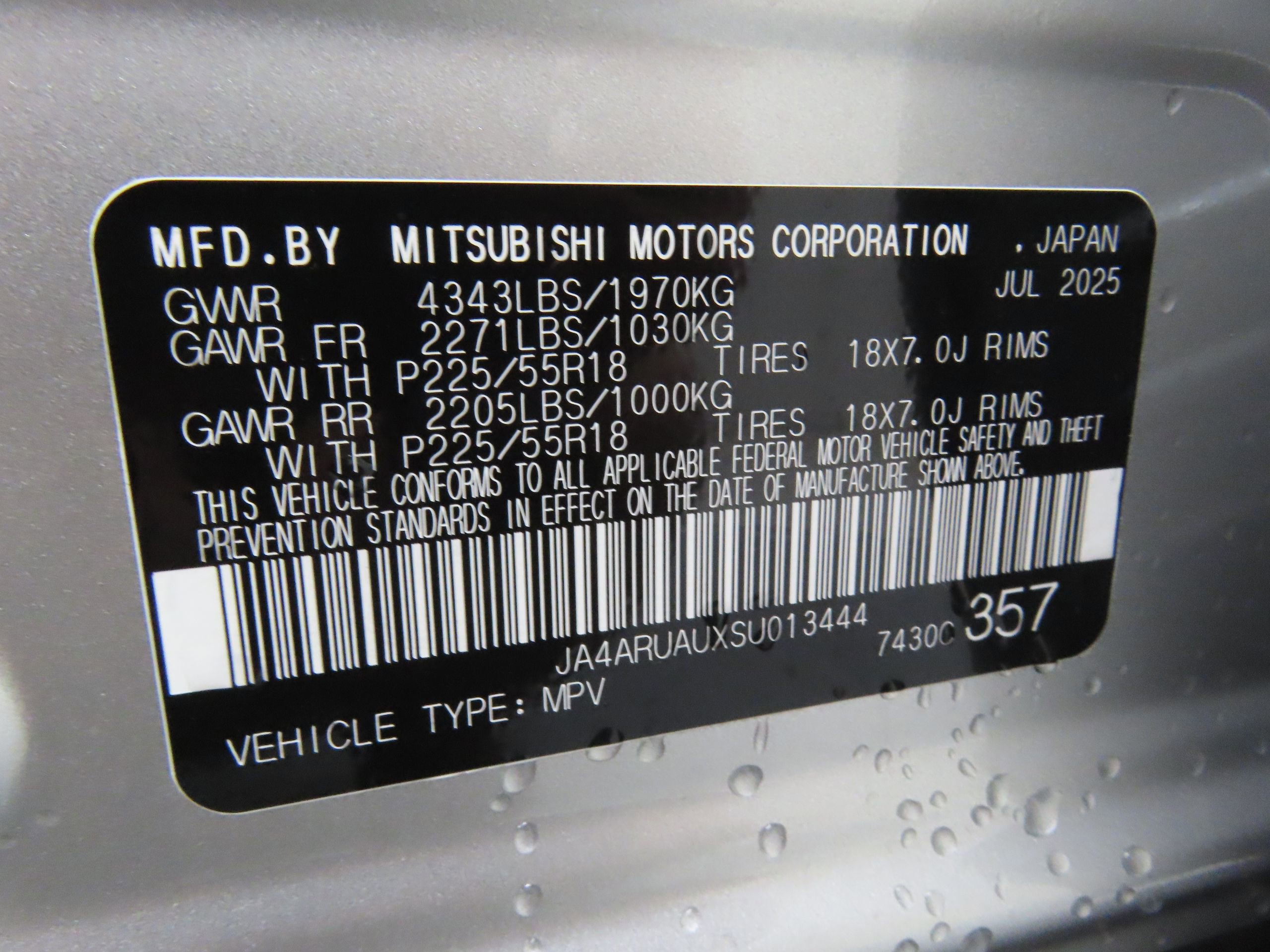 New 2025 Mitsubishi Outlander Sport SE image 26