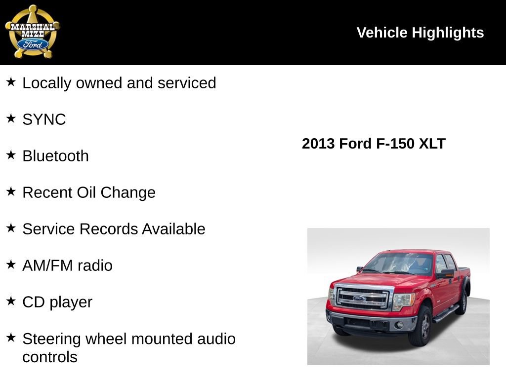 Used 2013 Ford F150 XLT w/ Mid Equipment Group AWD/4WD image 2