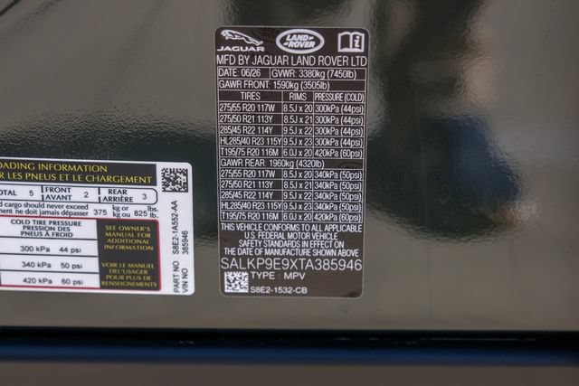 New 2026 Land Rover Range Rover SE AWD/4WD image 74