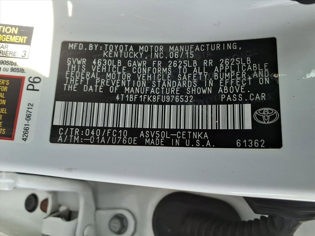 Used 2015 Toyota Camry LE image 39