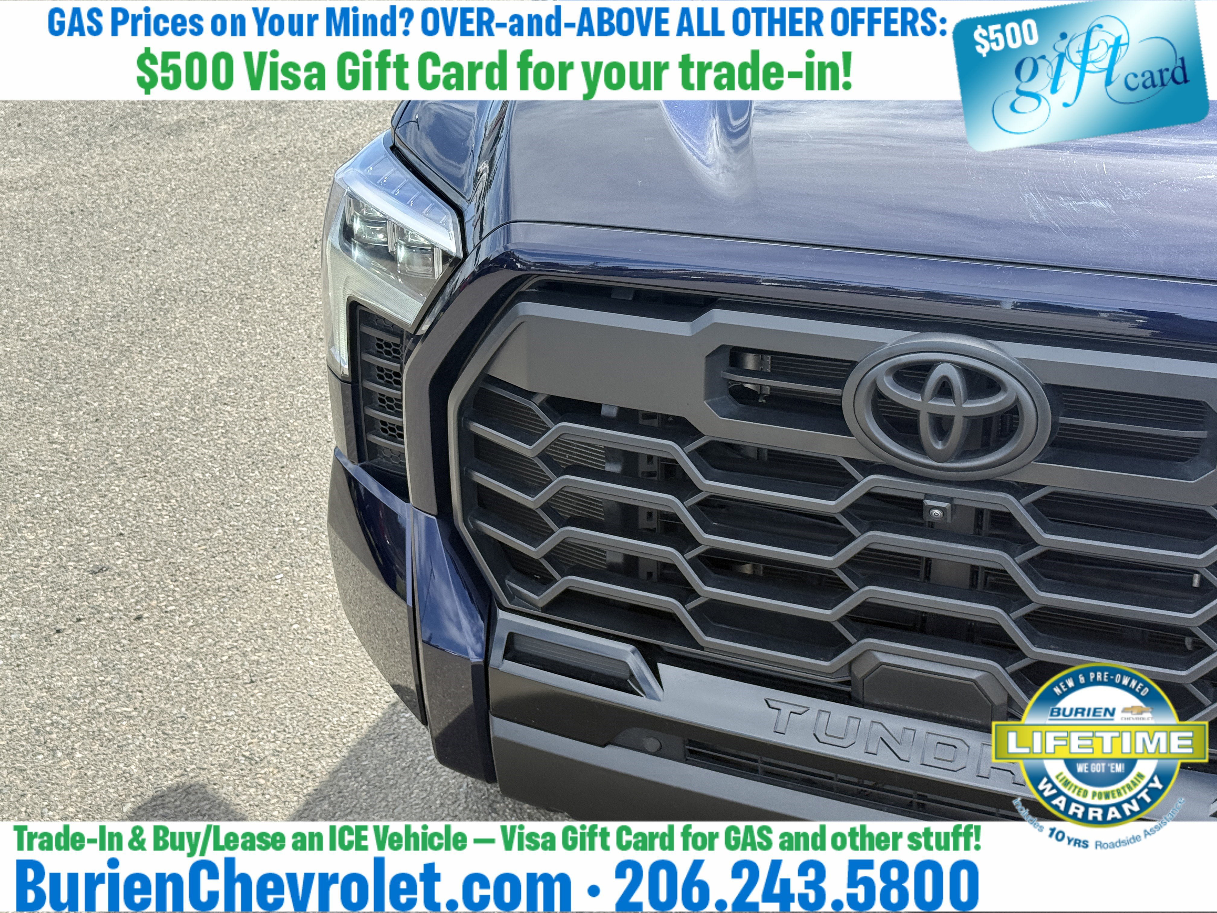 Used 2025 Toyota Tundra Limited w/ TRD Off-Road Package AWD/4WD image 50