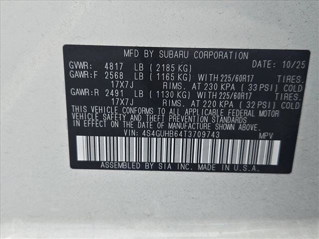 Used 2026 Subaru Crosstrek 2.5i AWD/4WD image 23