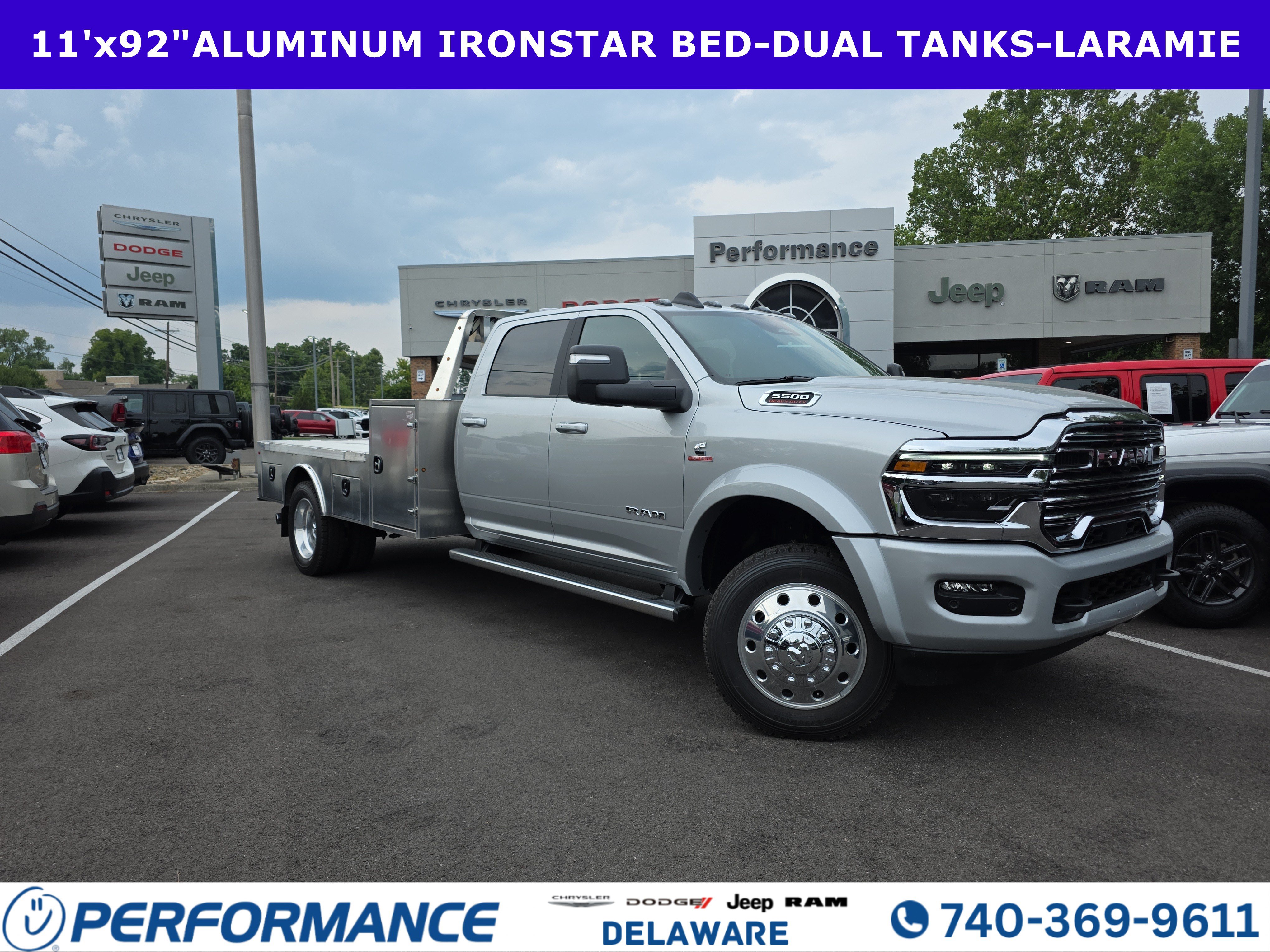New 2026 RAM 5500 4x4 Crew Cab w/ Laramie Trim Package