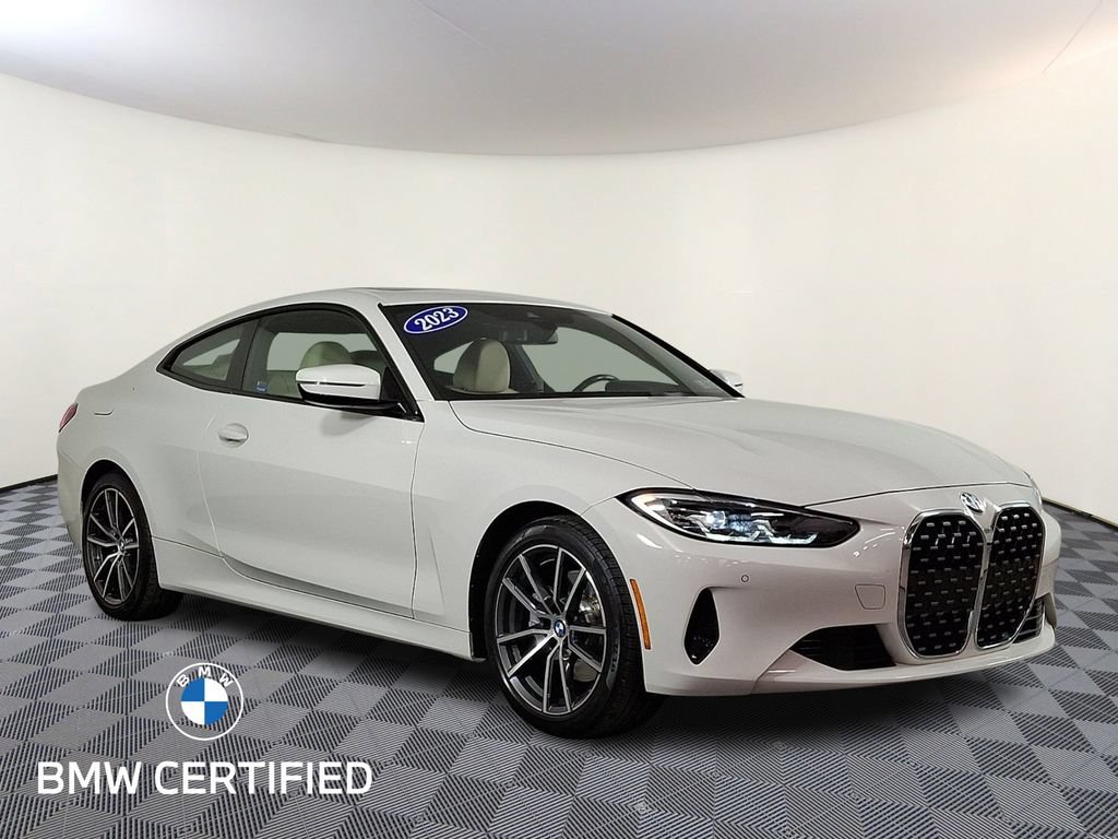 Certified 2023 BMW 430i xDrive Coupe w/ Convenience Package AWD/4WD image 1
