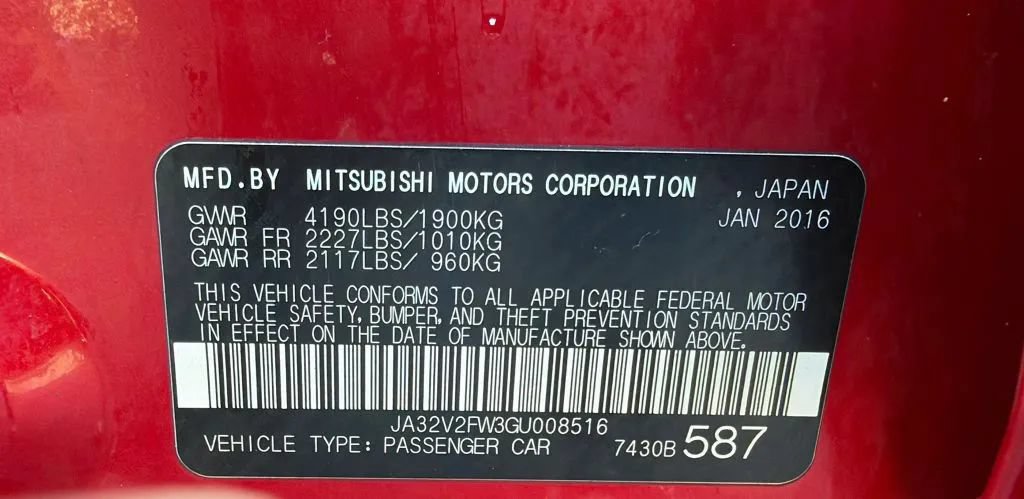 Used 2016 Mitsubishi Lancer SEL AWD/4WD image 25