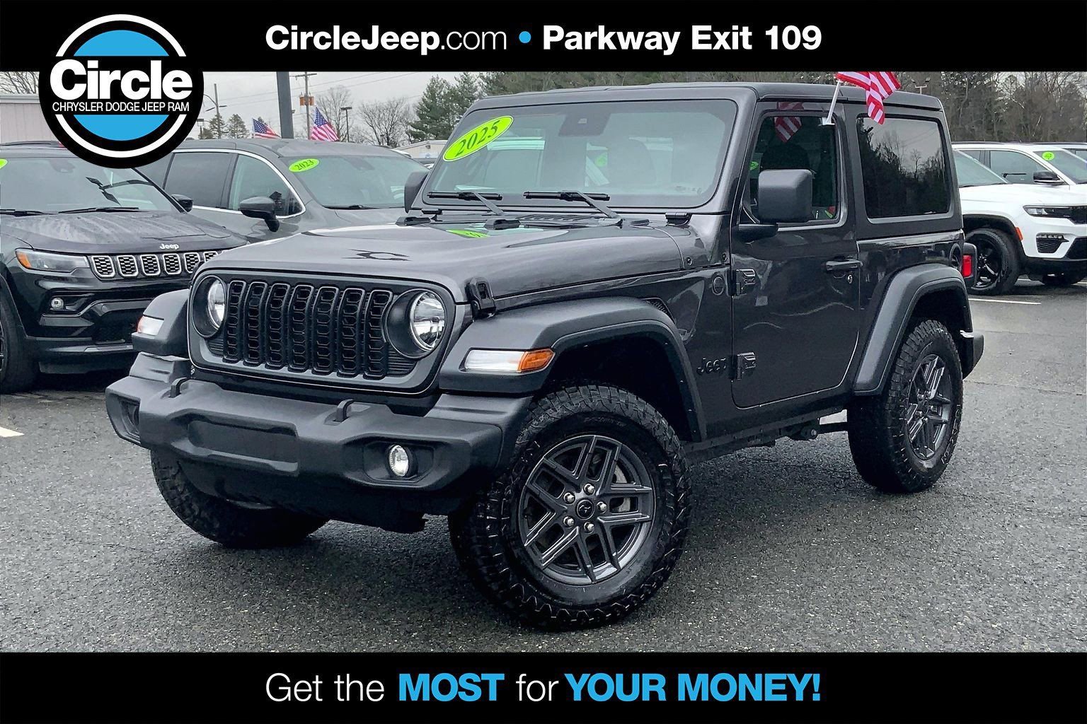 Certified 2025 Jeep Wrangler Sport
