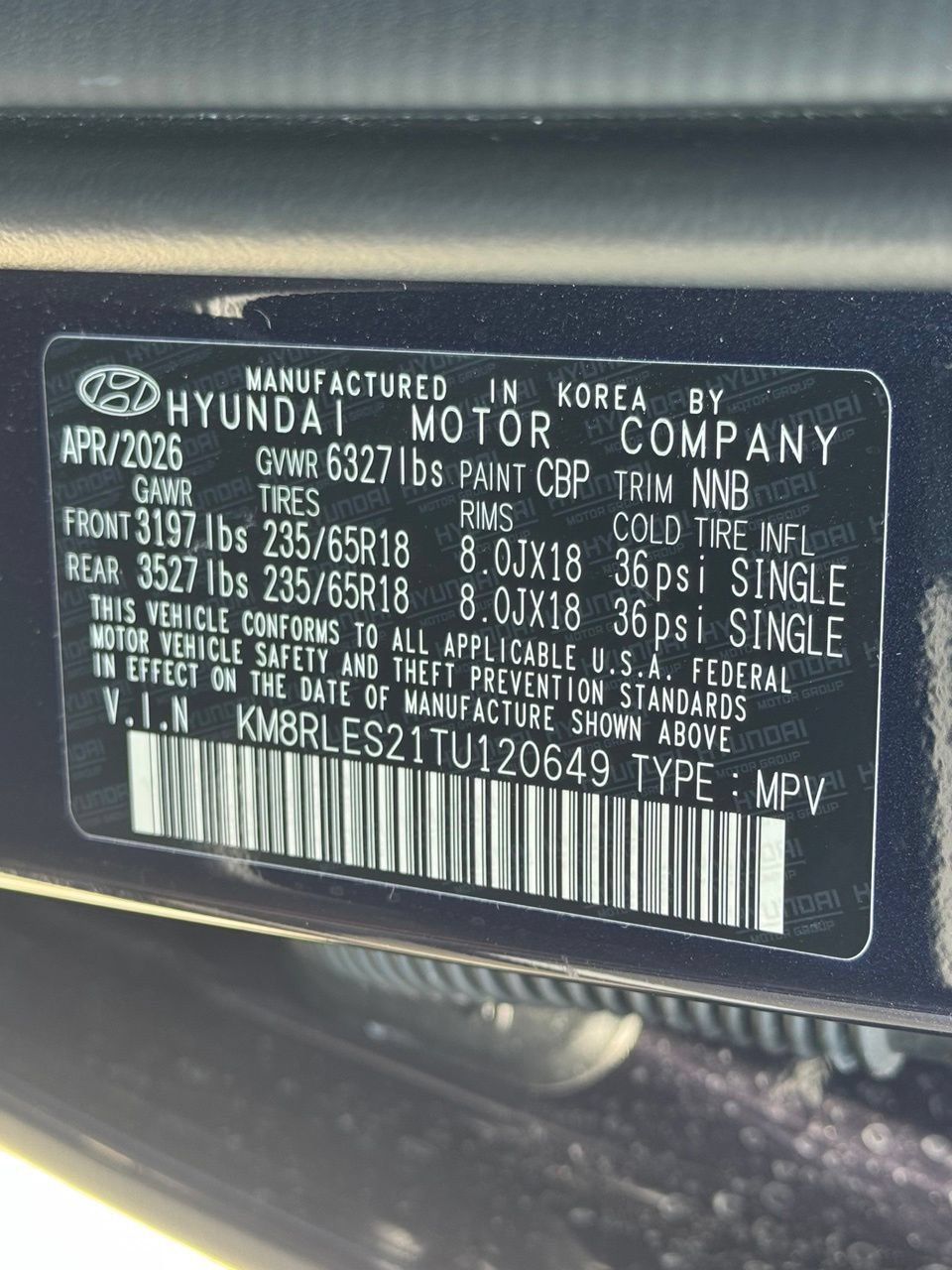 Used 2026 Hyundai Palisade SEL AWD/4WD image 6