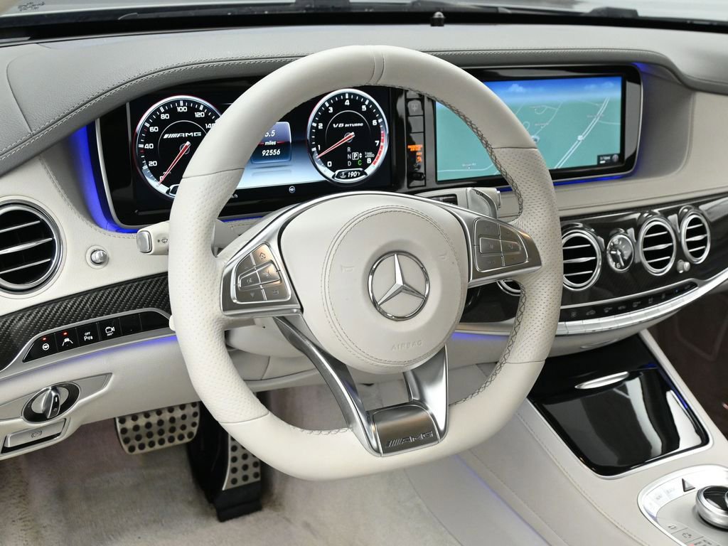 Used 2017 Mercedes-Benz S 63 AMG 4MATIC Sedan w/ Carbon Fiber Exterior Package image 28