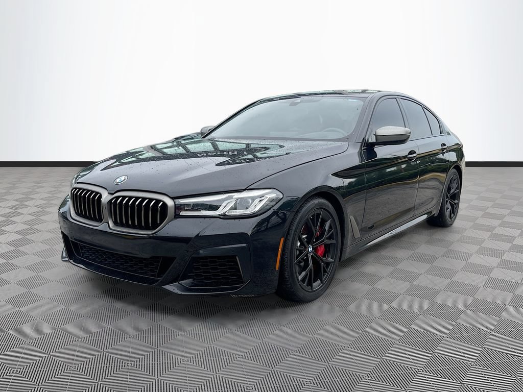 Used 2021 BMW M550i xDrive w/ Premium Package AWD/4WD image 3