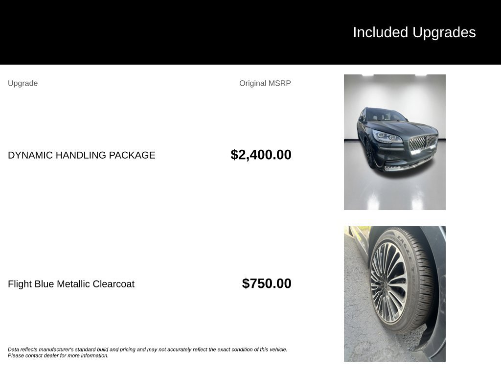 Used 2023 Lincoln Aviator Black Label w/ Dynamic Handling Package AWD/4WD image 7