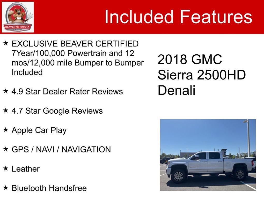 Used 2018 GMC Sierra 2500 Denali AWD/4WD image 5