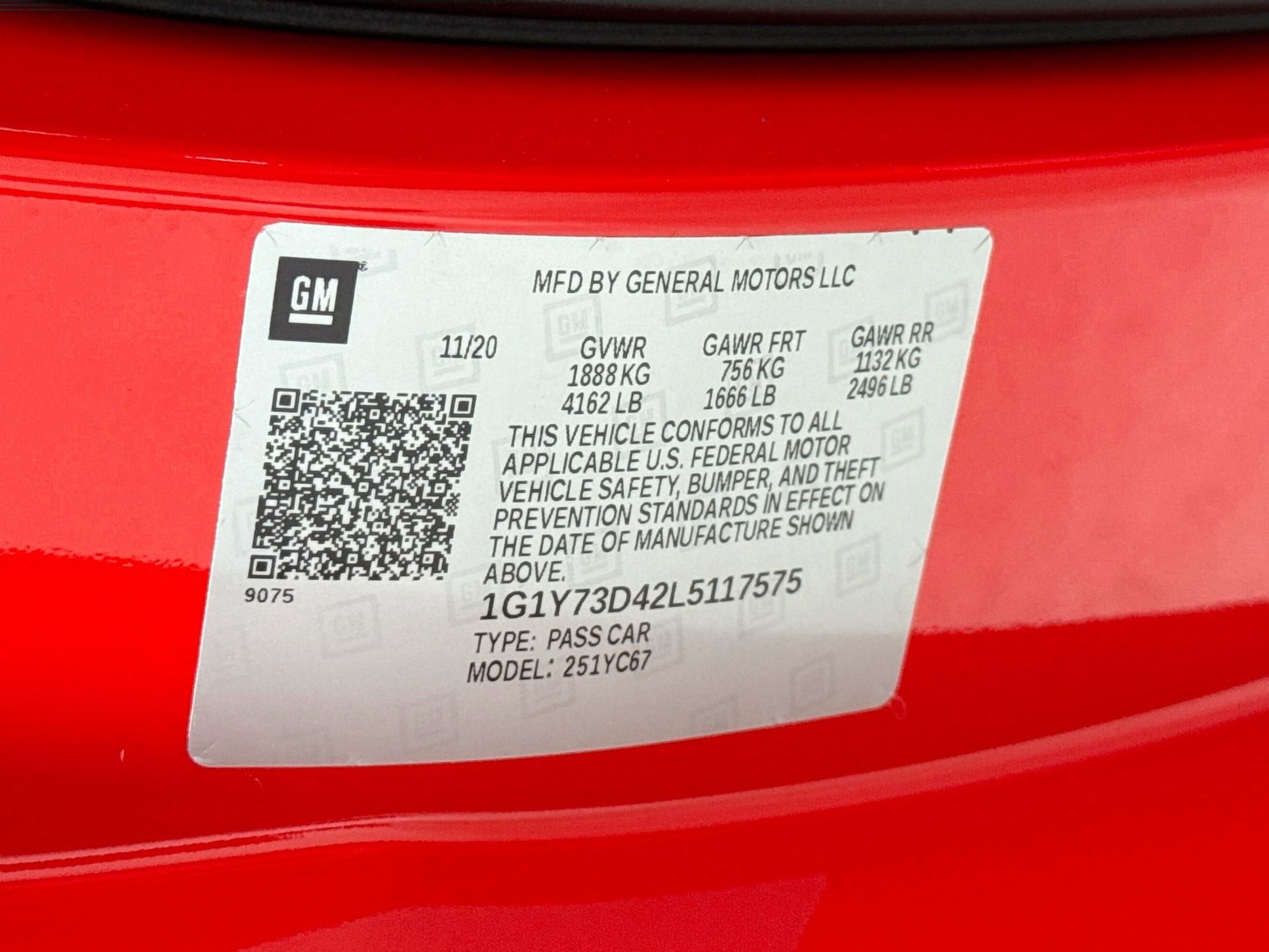 Used 2020 Chevrolet Corvette Stingray Preferred Conv w/ 2LT Preferred Equipment Group image 27