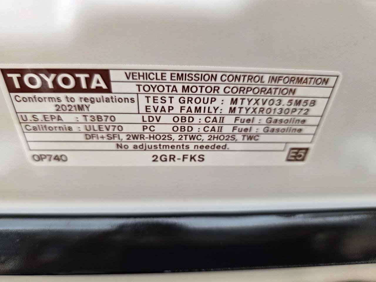 Used 2021 Toyota Camry XSE w/ Navigation Package image 28