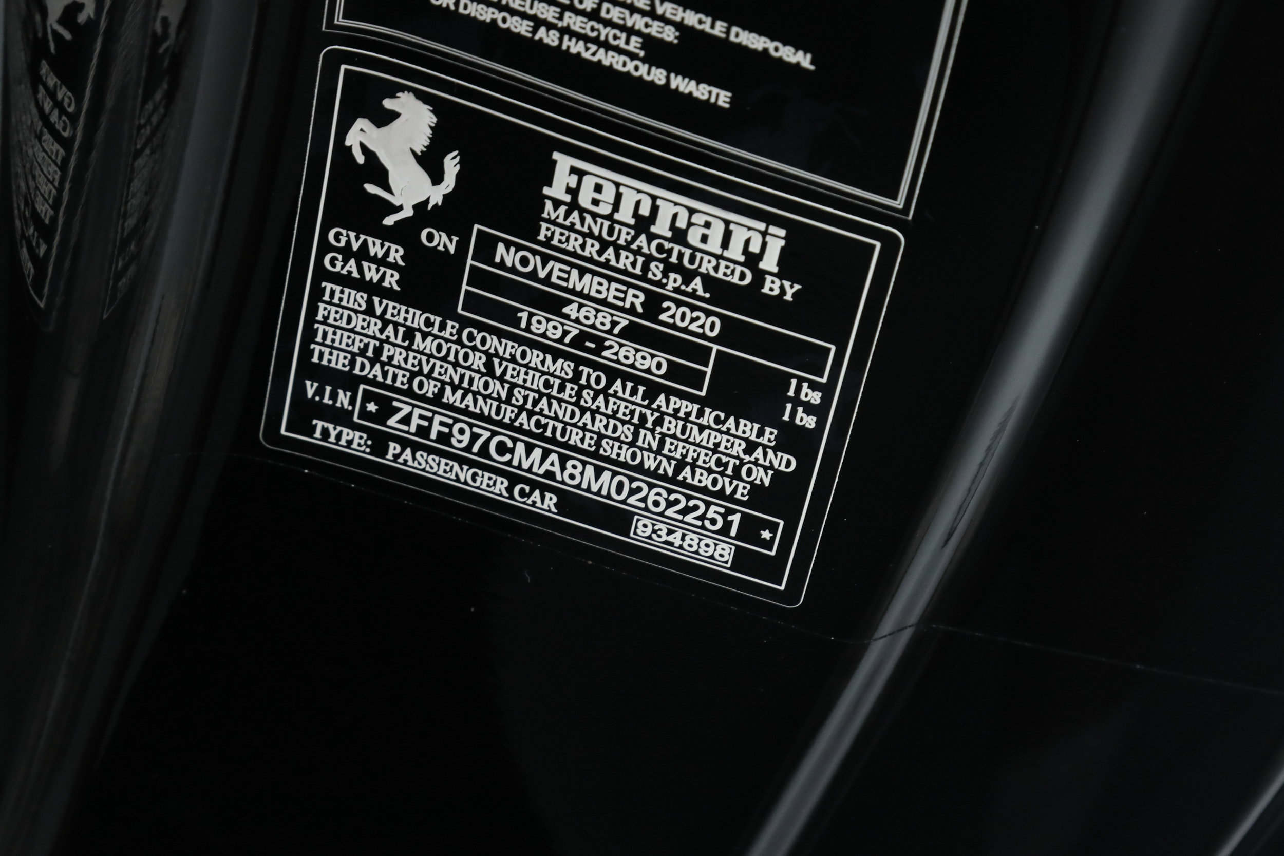 Certified 2021 Ferrari 812 GTS RWD image 42