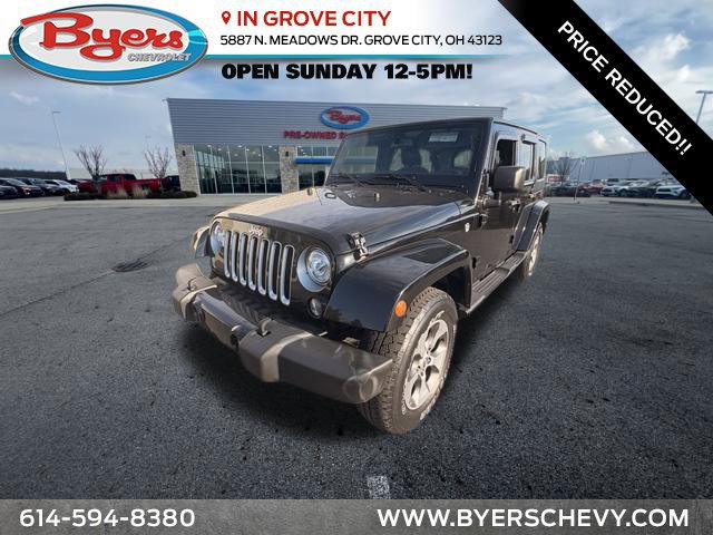 Used 2017 Jeep Wrangler Unlimited Sahara w/ Dual Top Group AWD/4WD image 1