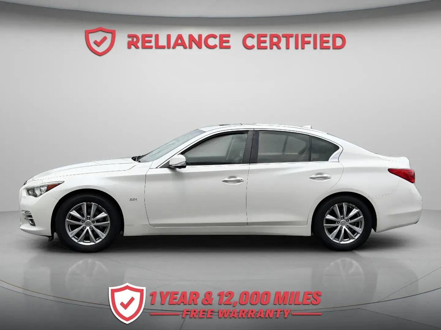 Used 2016 INFINITI Q50 Premium w/ Driver Assistance Package AWD/4WD image 3