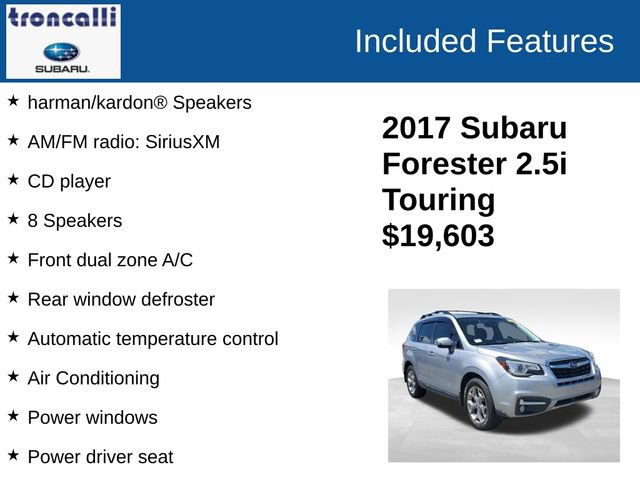 Used 2017 Subaru Forester 2.5i Touring AWD/4WD image 4