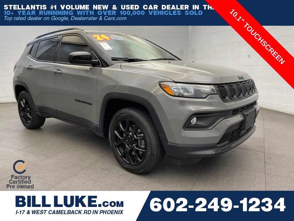 Certified 2024 Jeep Compass Latitude w/ Convenience Group AWD/4WD video 1