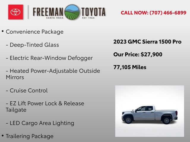 Used 2023 GMC Sierra 1500 Pro w/ Trailering Package RWD image 10