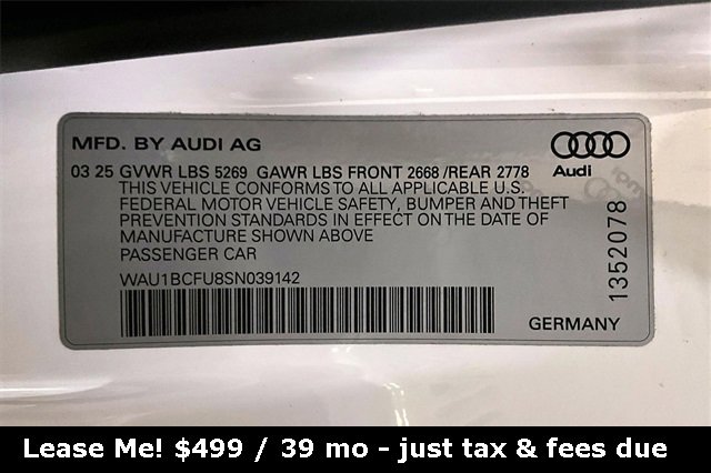 Used 2025 Audi A5 2.0T Premium w/ Convenience Package image 34