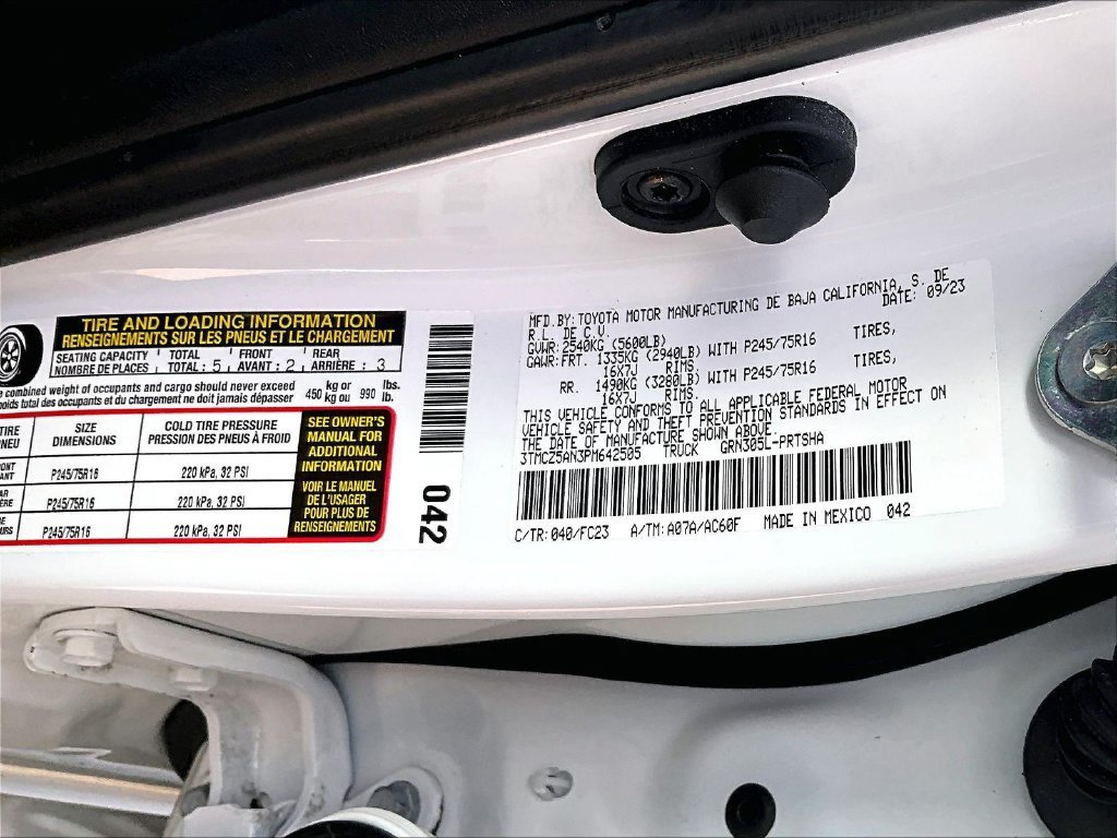 Used 2023 Toyota Tacoma SR5 w/ SX Package AWD/4WD image 27