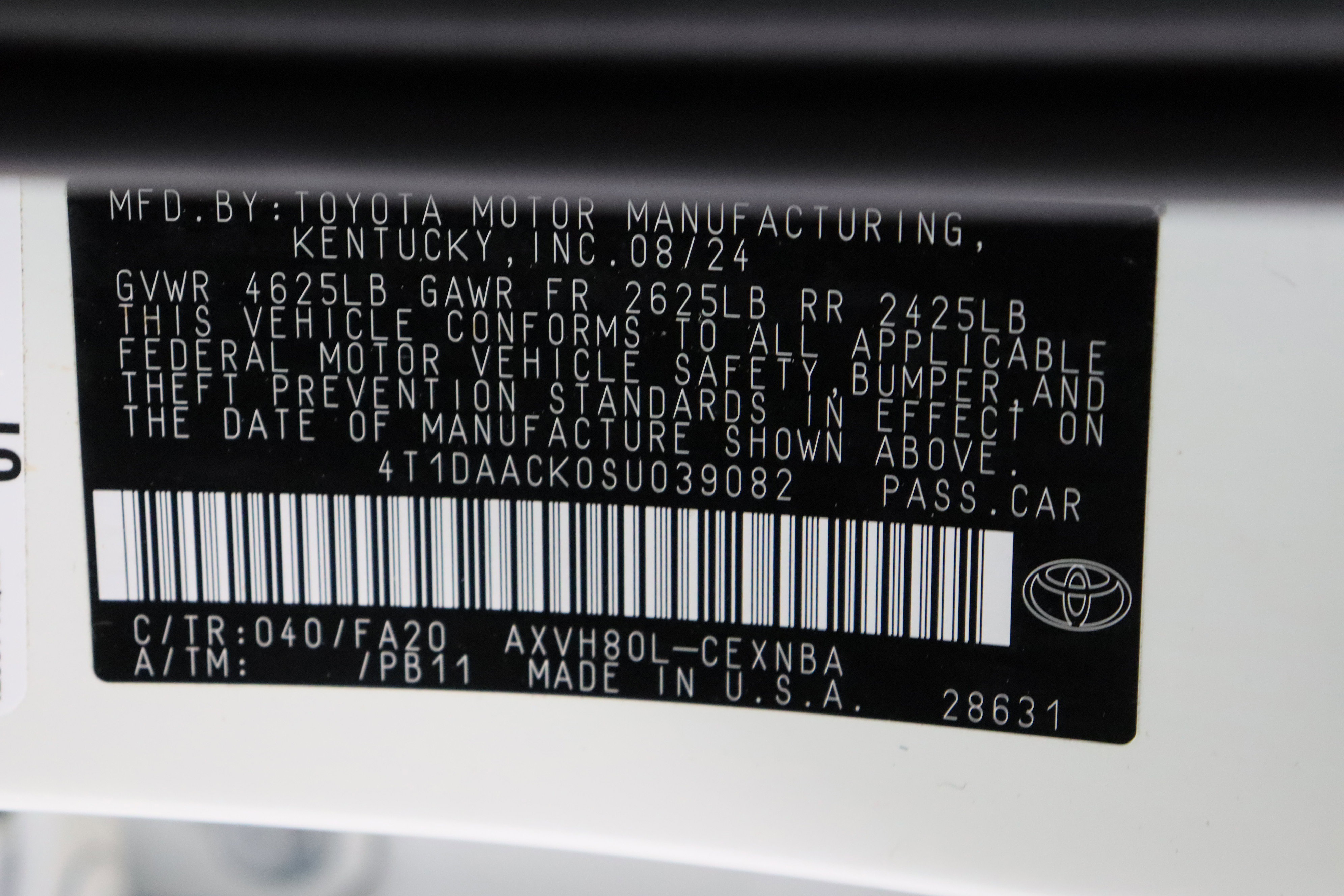 Certified 2025 Toyota Camry LE image 40