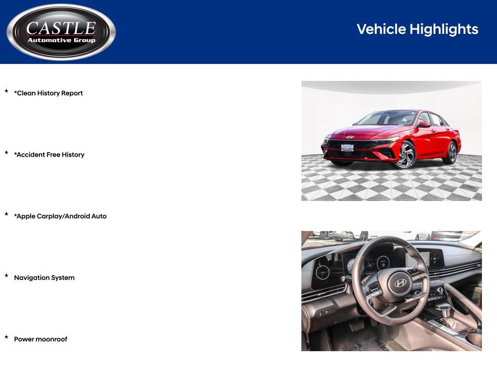 Certified 2025 Hyundai Elantra Limited FWD image 4