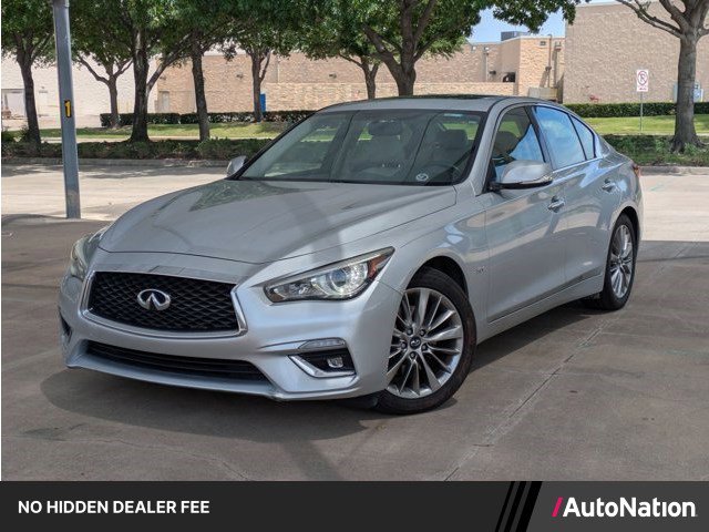 Used 2018 INFINITI Q50 Luxe w/ Essential Package (3.0T Luxe) RWD image 1