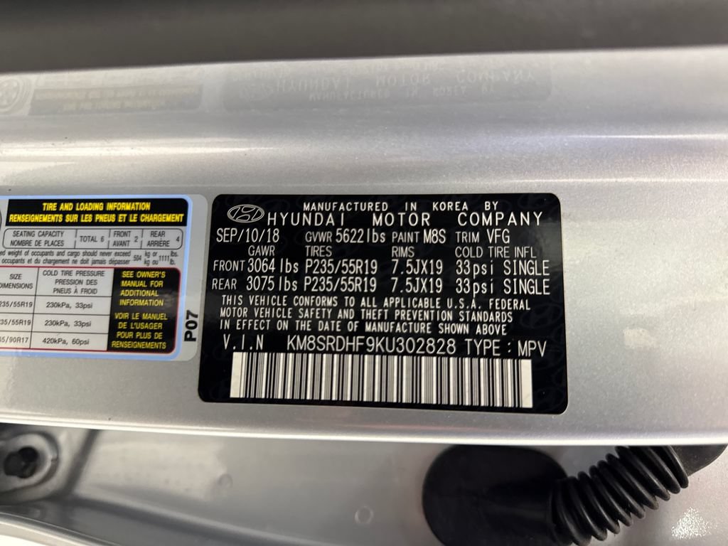 Used 2019 Hyundai Santa Fe XL AWD/4WD image 29