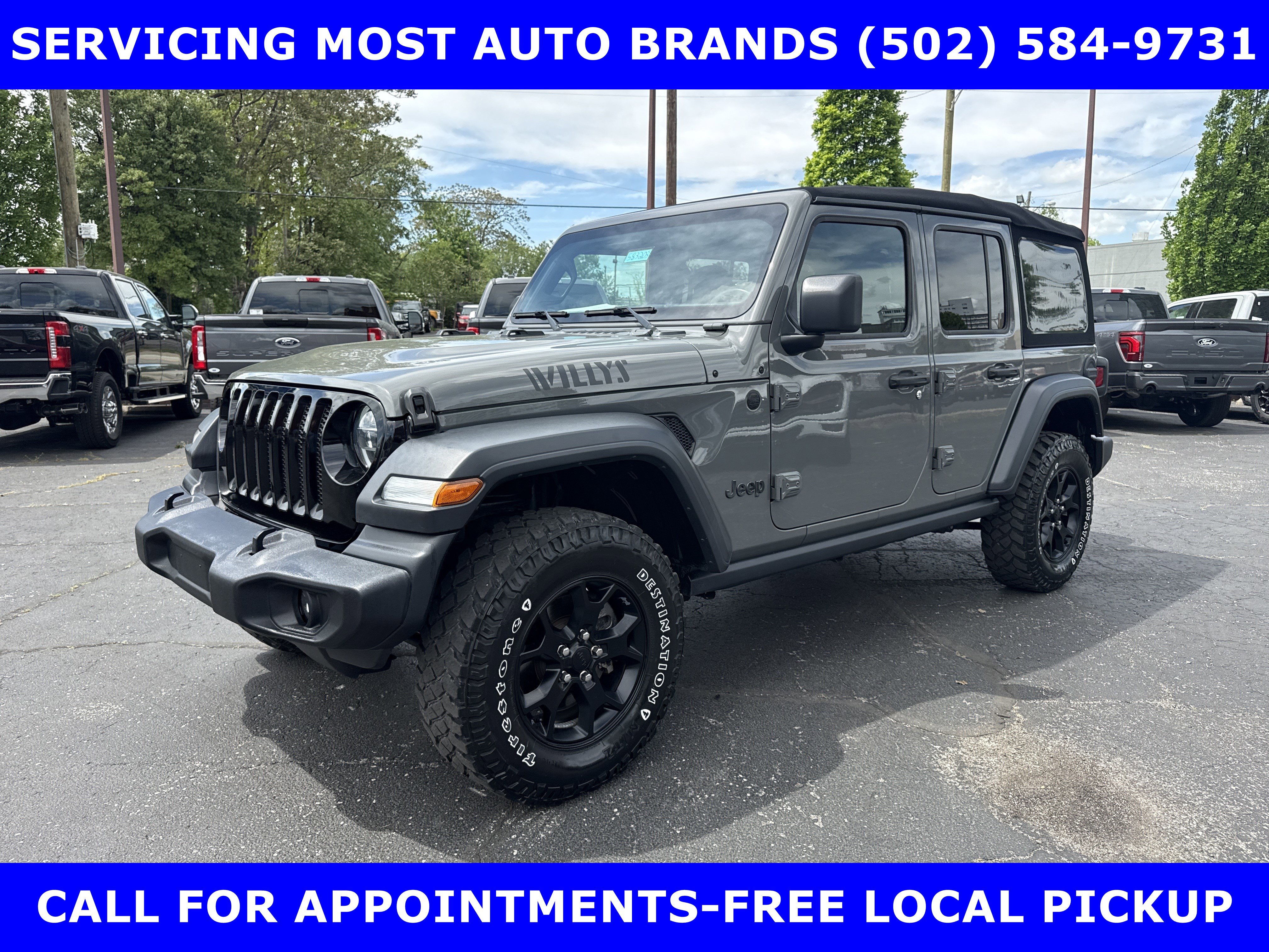 Used 2020 Jeep Wrangler Unlimited Sport AWD/4WD image 3