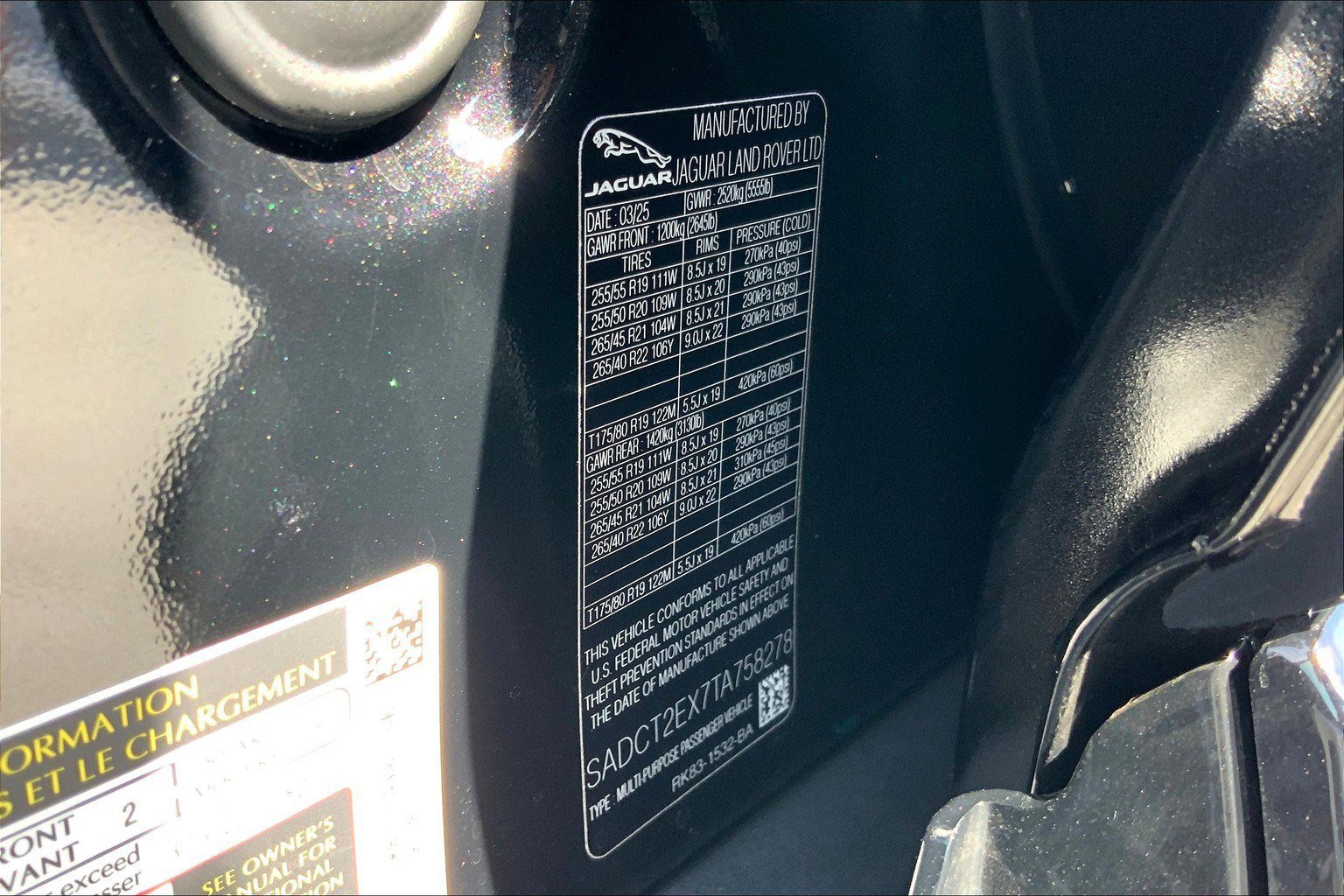 New 2026 Jaguar F-PACE R-Dynamic S image 10