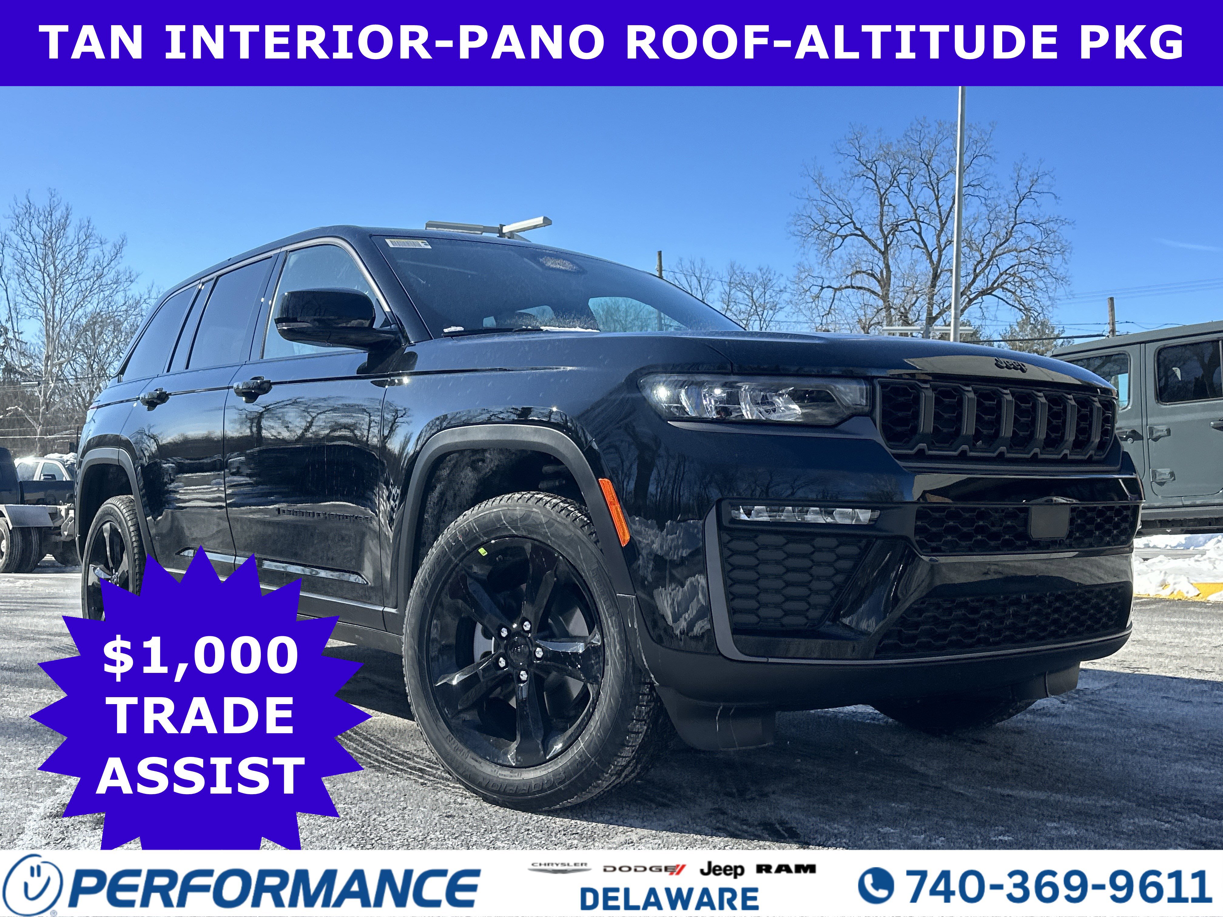 New 2026 Jeep Grand Cherokee Limited w/ Limited Altitude Package