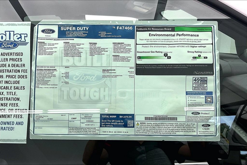 New 2026 Ford F350 XLT w/ FX4 Off-Road Package AWD/4WD image 13