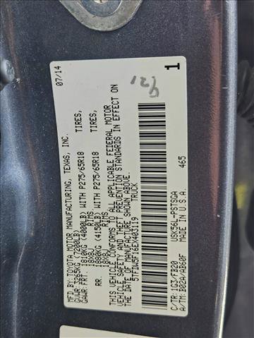 Used 2014 Toyota Tundra SR5 w/ TRD Off Road Package image 15