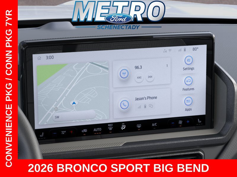 New 2026 Ford Bronco Sport Big Bend w/ Convenience Package AWD/4WD image 14