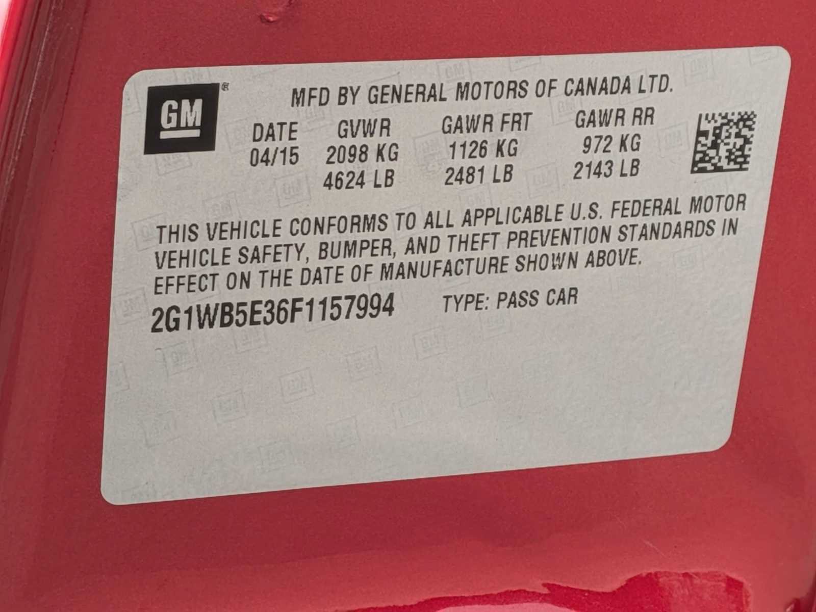 Used 2015 Chevrolet Impala LT w/ LT Sunroof Package FWD image 27