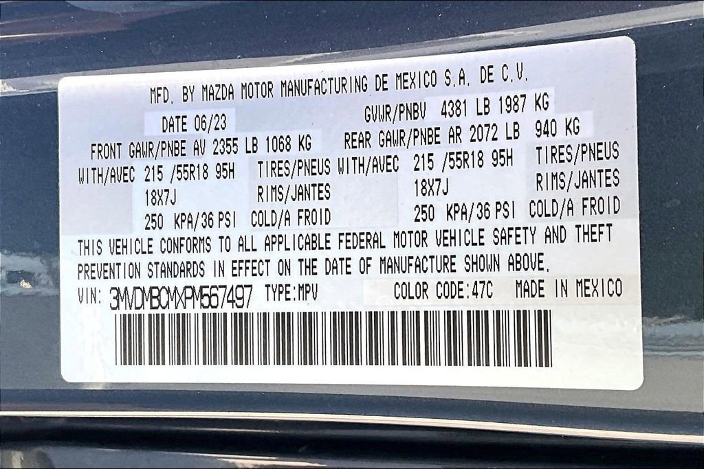 Certified 2023 MAZDA CX-30 AWD 2.5 S w/ Preferred Package image 17