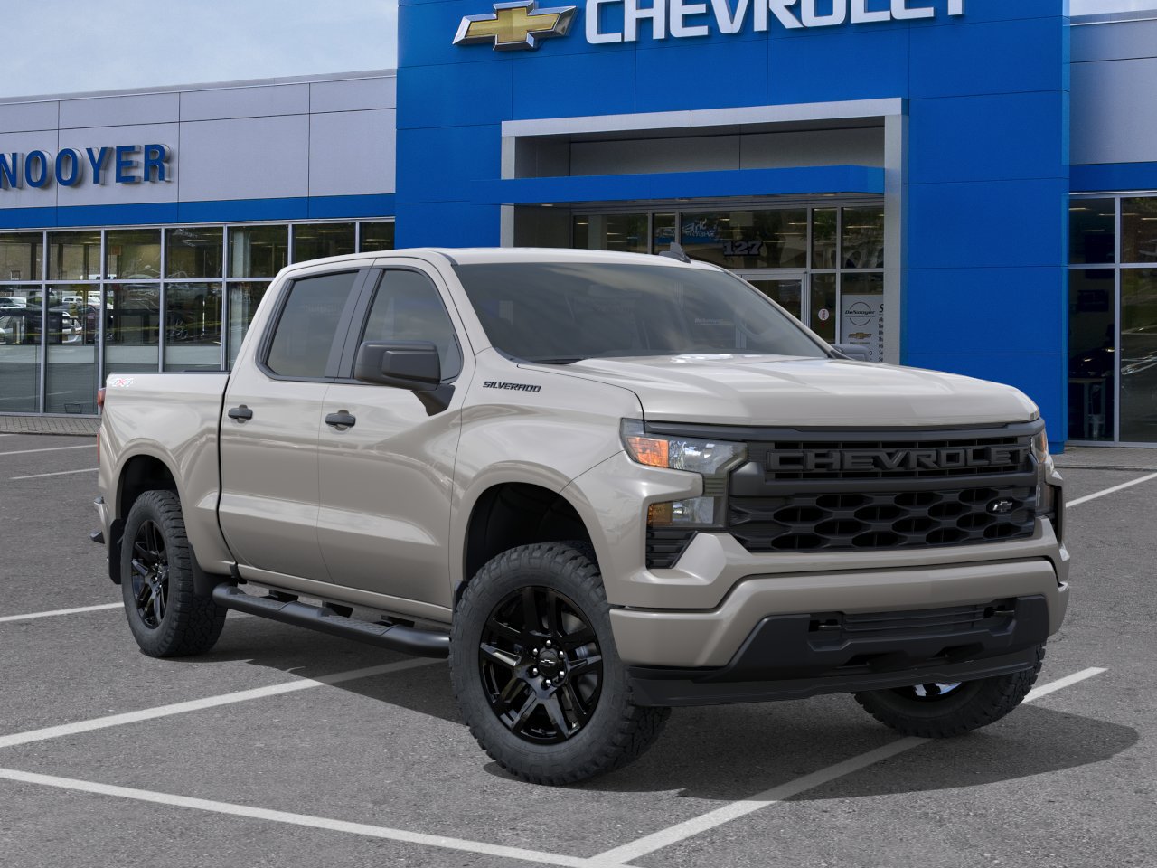New 2026 Chevrolet Silverado 1500 Custom w/ Turbomax Blackout Package AWD/4WD image 31