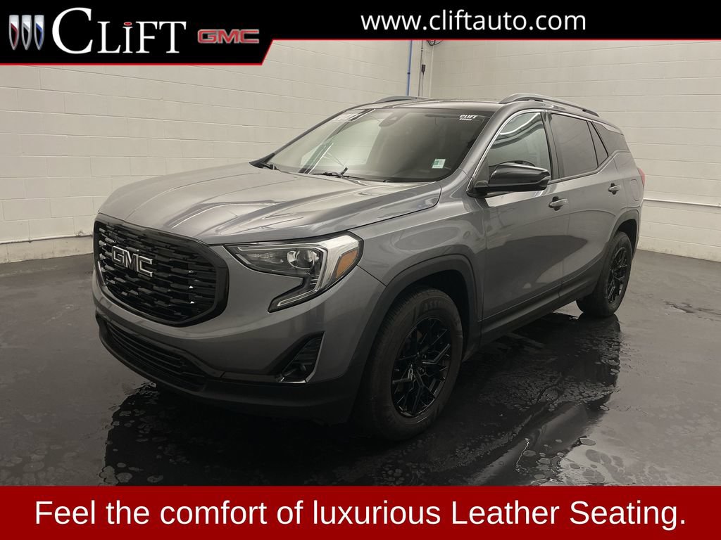 Used 2021 GMC Terrain SLT w/ LPO, Dark Accent Package AWD/4WD image 1