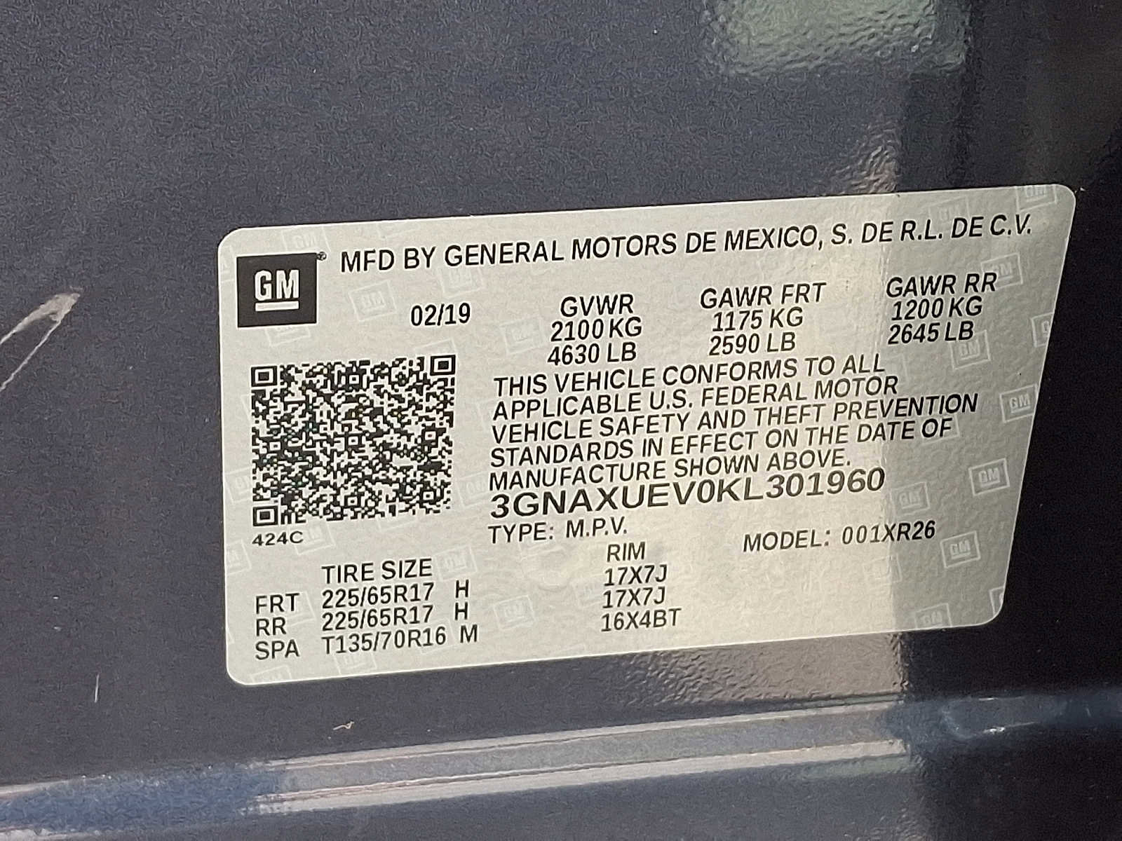 Used 2019 Chevrolet Equinox LT AWD/4WD image 25