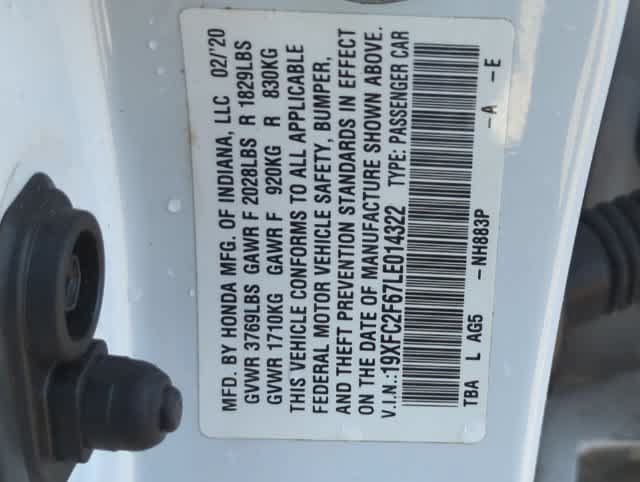 Used 2020 Honda Civic LX image 35