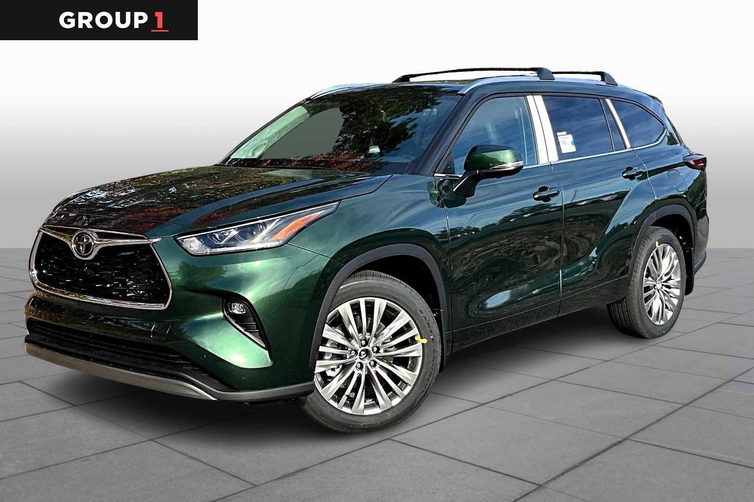 New 2025 Toyota Highlander Platinum