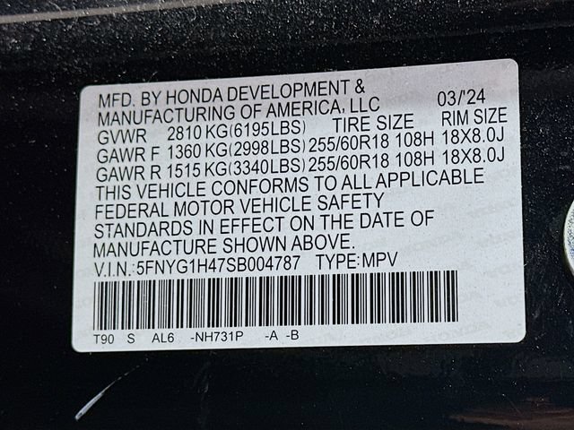 Used 2025 Honda Pilot EX-L image 36