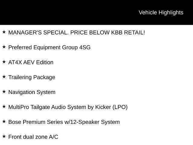 Used 2024 GMC Sierra 1500 AT4X w/ AT4X AEV Edition AWD/4WD image 5