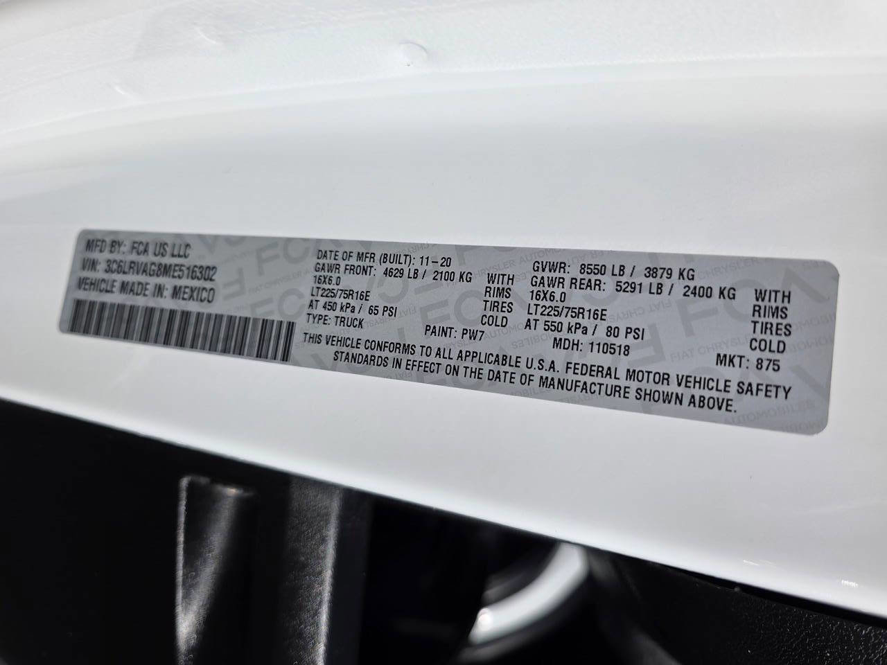 Used 2021 RAM ProMaster 1500 image 23