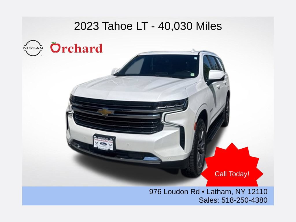 Used 2023 Chevrolet Tahoe LT w/ LT Signature Package AWD/4WD 360° Tour