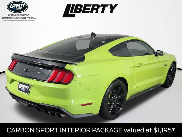 Certified 2020 Ford Mustang GT Premium w/ Carbon Sport Interior Package RWD image 3
