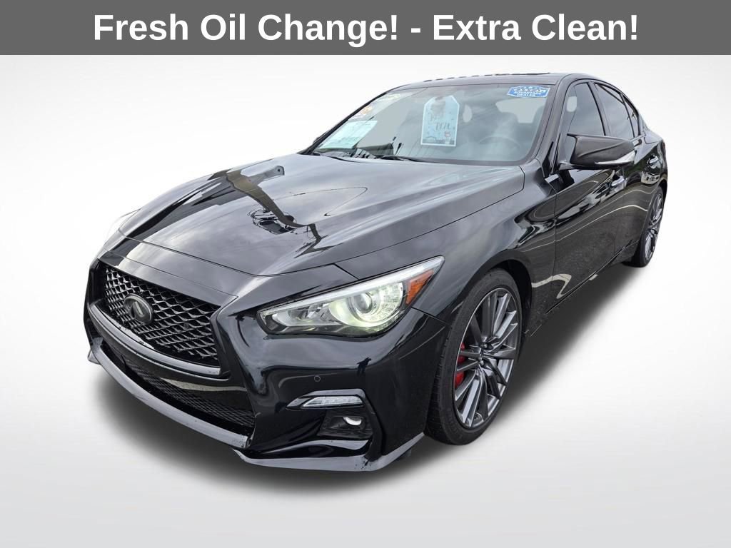 Used 2022 INFINITI Q50 Red Sport 400 image 3