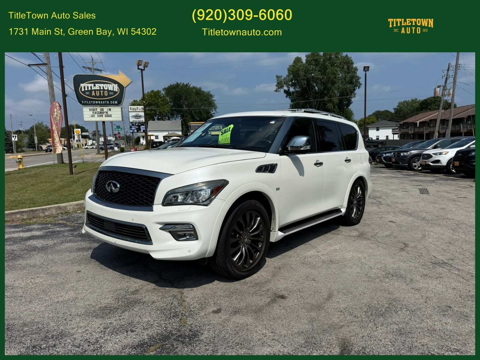Used 2015 INFINITI QX80 4WD w/ Limited Package