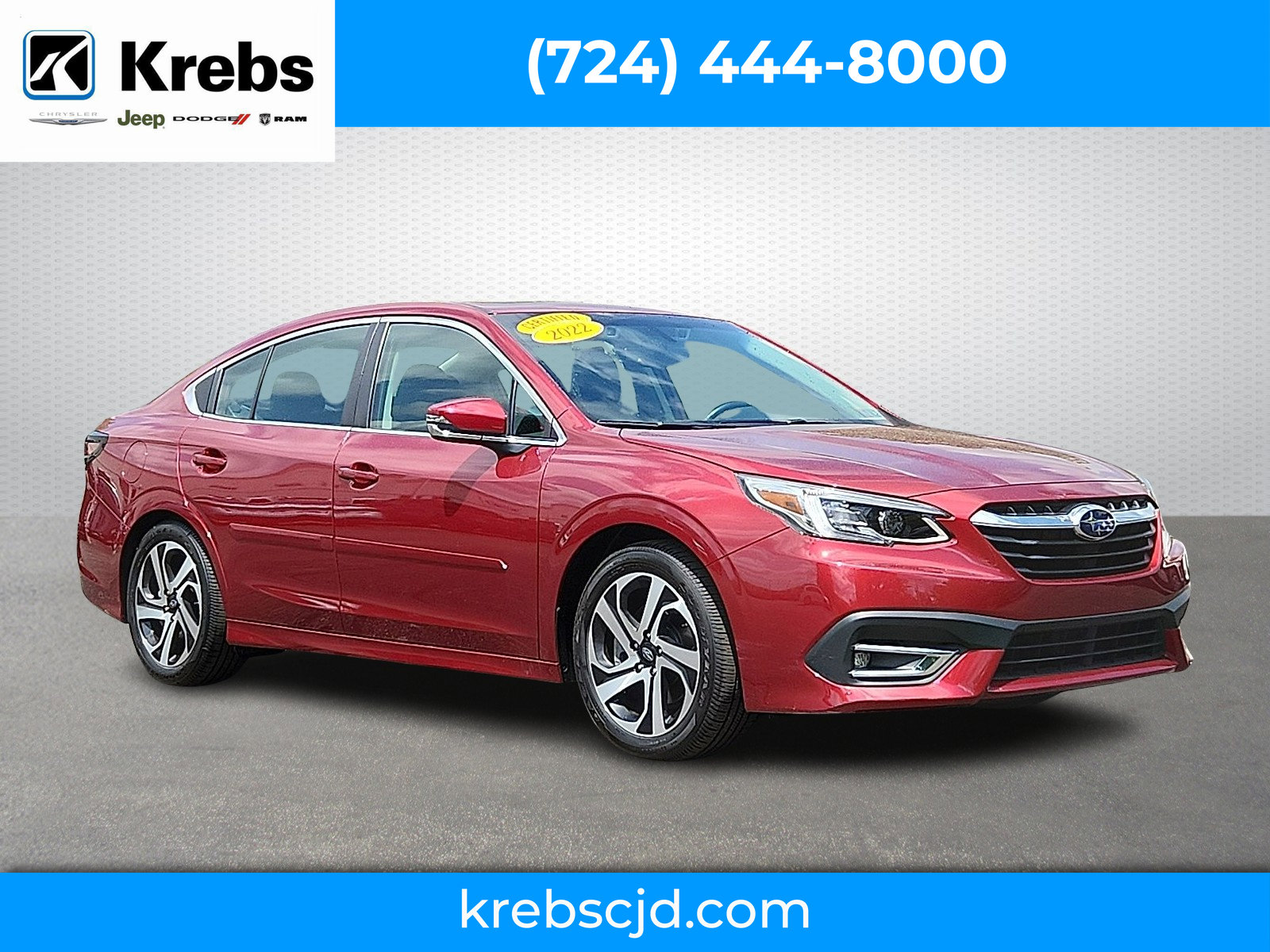 Used 2022 Subaru Legacy Limited AWD/4WD image 1